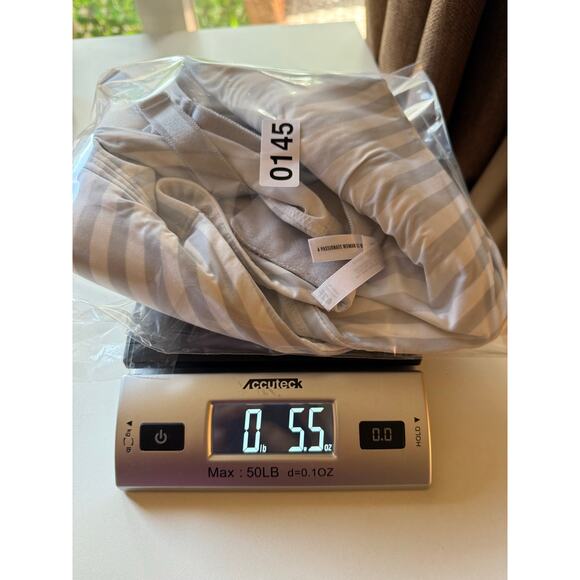 Torrid Curve Dream Wire-Free Bra Size 42F – Striped Gray White Full Coverage - Picture 5 of 5